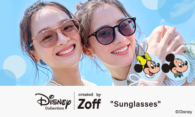 ディズニーコレクションから、『LET’S HANG OUT！(一緒に遊ぼうよ) 』がテーマのサングラスが登場。「Disney Collection created by Zoff “Sunglasses”」2024年7月12日（金）発売