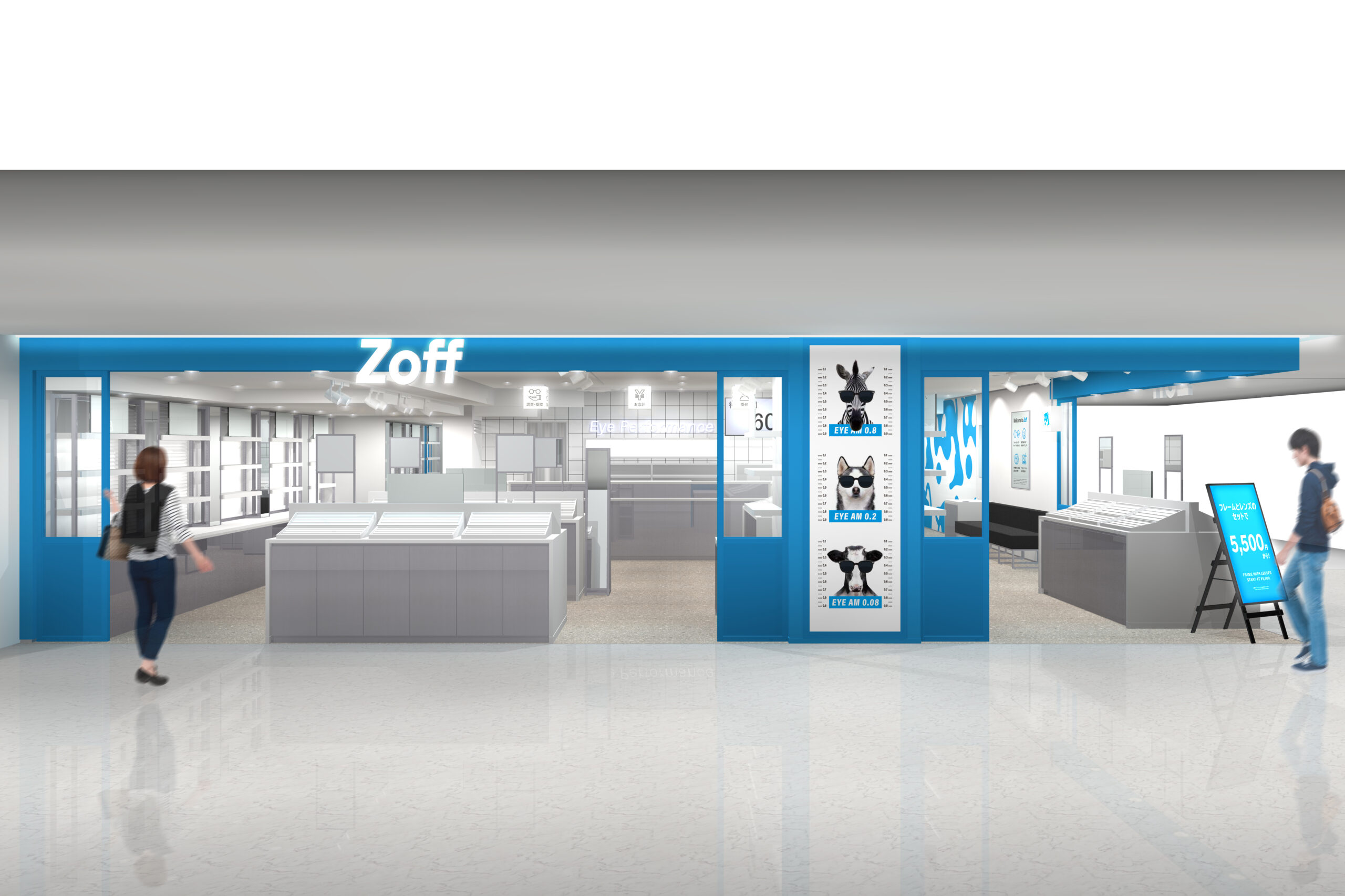 Zoff 横浜モアーズ店 2024年9月13日（金）リニューアルオープン