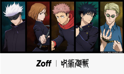 Zoff×人気TVアニメ「呪術廻戦」コラボアイウェアコレクション「Zoff｜呪術廻戦」全ラインアップを公開