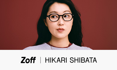 “柴田ひかり”とのコラボレーションアイウェア「Zoff｜HIKARI SHIBATA」全8種が登場