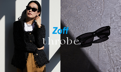 メガネブランド「Zoff」× アパレルブランド「throbe」期間限定POPUPイベント開催！