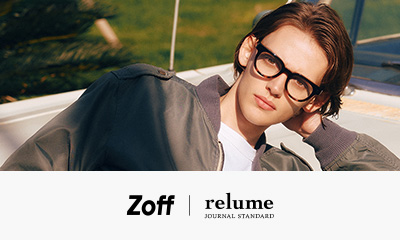 「Zoff｜JOURNAL STANDARD relume」　2025年春の新作アイウェアコレクションが登場　クラシックな雰囲気ながらカジュアルスタイルにも合うミニマルデザインをラインアップ