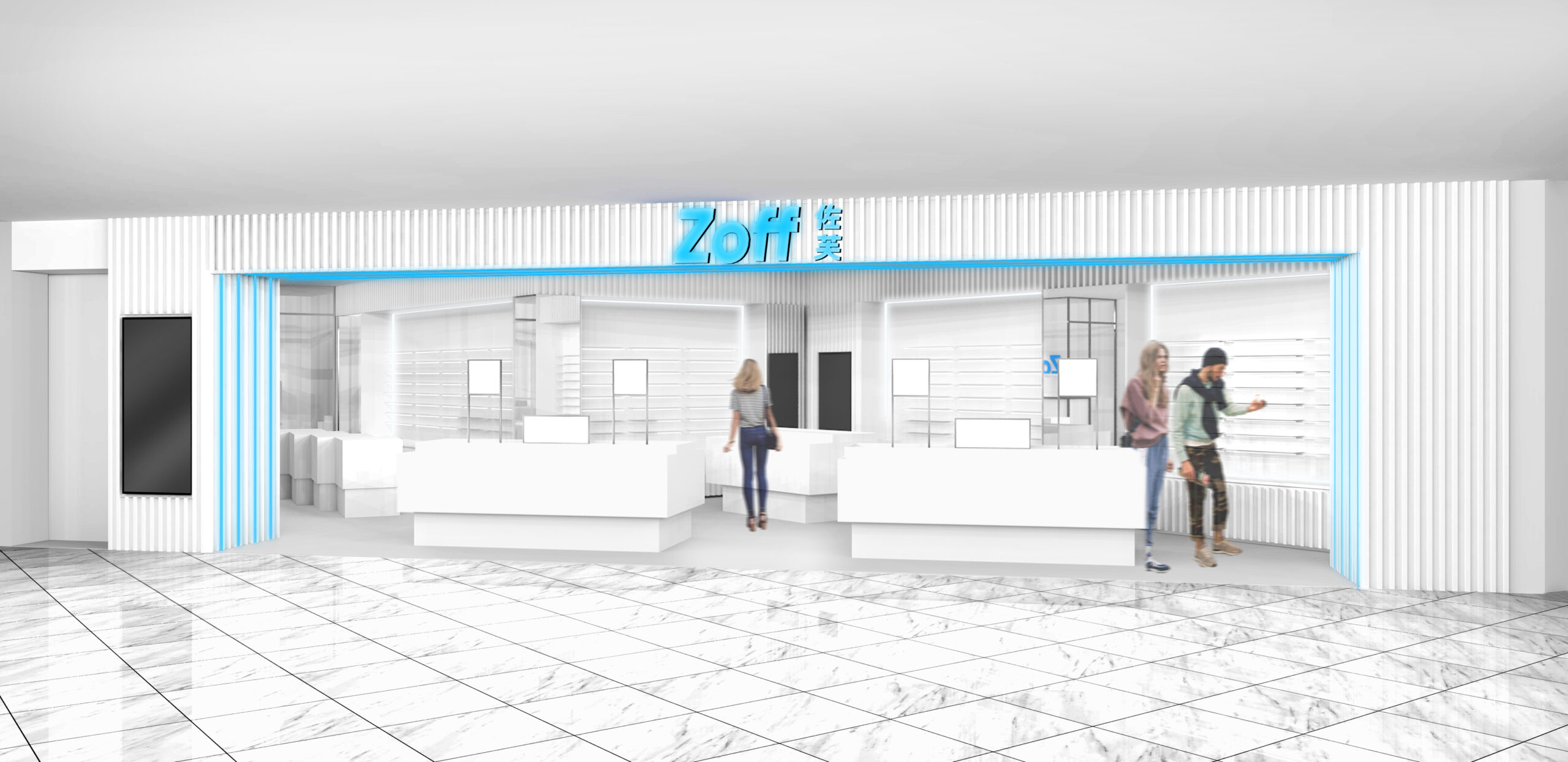 Zoffのグローバル旗艦店「Zoff上海メトロシティ店」が2020年10 月18日（日）リニューアルオープン